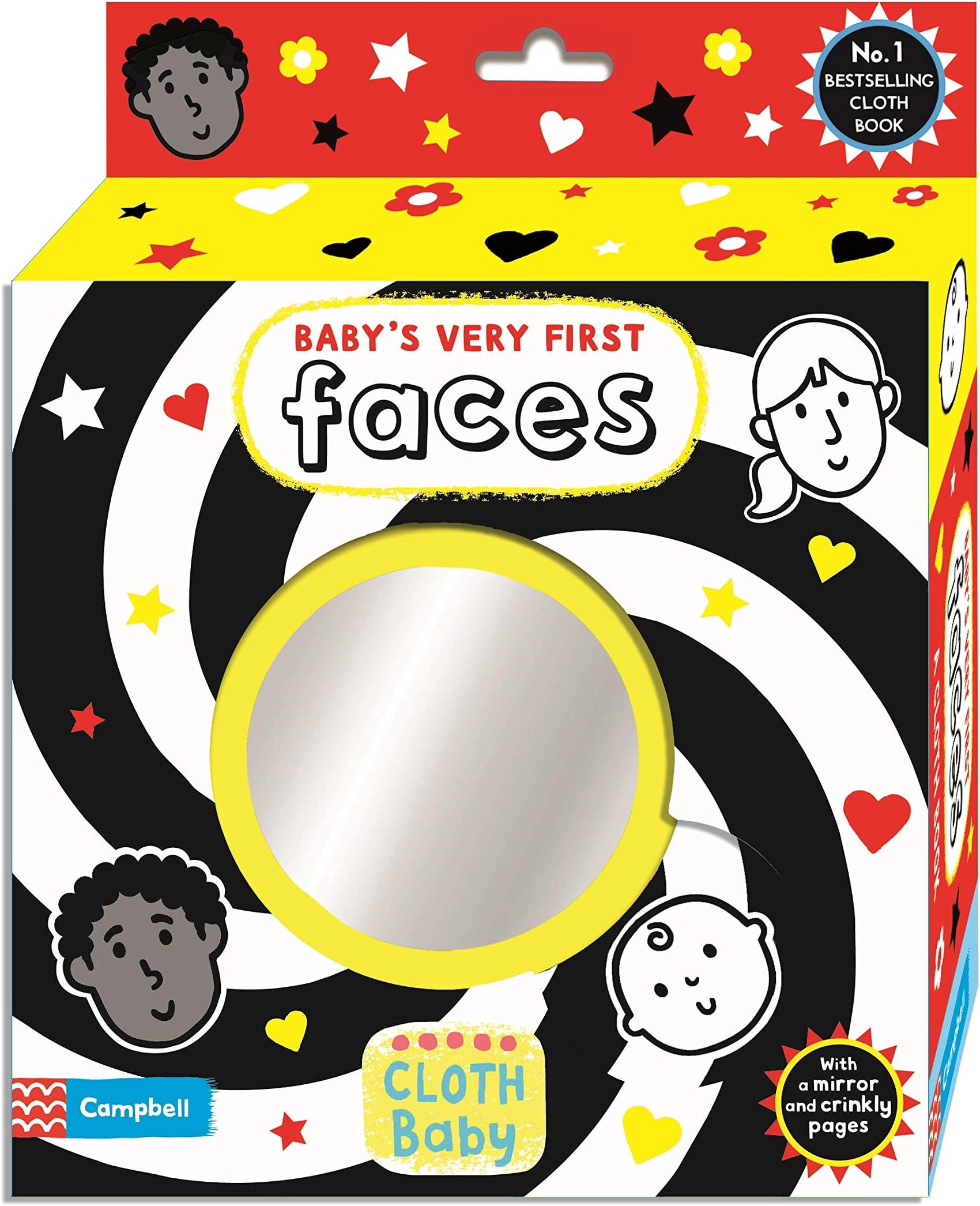 Baby's Very First Cloth Book: Faces Rag Book – 11 Feb. 2016