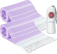 Vista 26 de Antfuny Toallas de playa turcas Esenciales para vacaciones Secado rápido Sin arena De gran tamaño Toalla de baño Piscina Natación Toalla extra