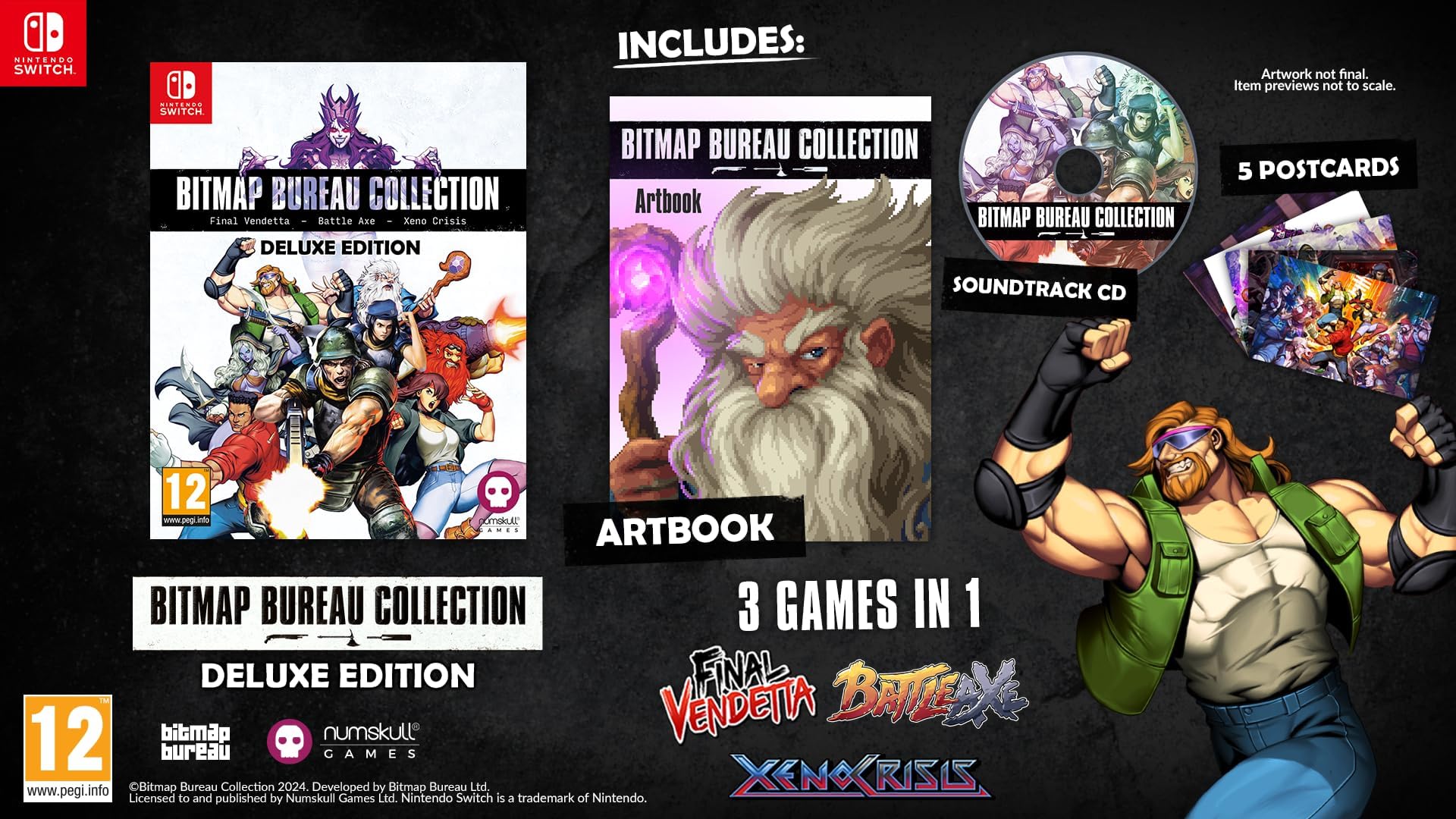 BITMAP BUREAU COLLECTION Nintendo Switch Deluxe Edition : Amazon