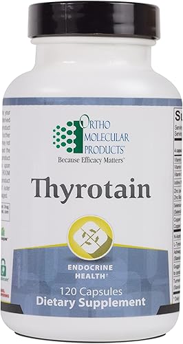 Ortho Molecular - Thyrotain - 120 Cápsulas