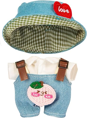 BAIKEA Clothes for Doll Chic Outfit Set for 17cm Dolls Clothes with Accessories 