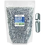 XPRS Nutra Size 00 Empty Capsules - 5000 Count Empty Gelatin Capsules - Pills DIY Capsule Filling - Fillable Pill Gel Caps for DIY Supplements (Silver)