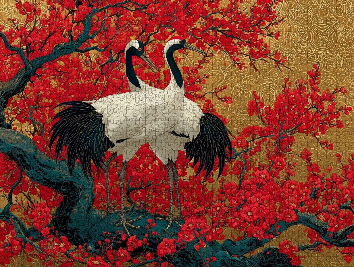 Animal Puzzle 4000 pièces Adultes, Puzzle Bois 141x87cm, Adultes Jeu éducatif Défi énigme avec Une Boîte d'emballage Exquise, Jeu Relaxant Détente Collection, Cadeau Fille, Decoration, (Fleur) P-2106