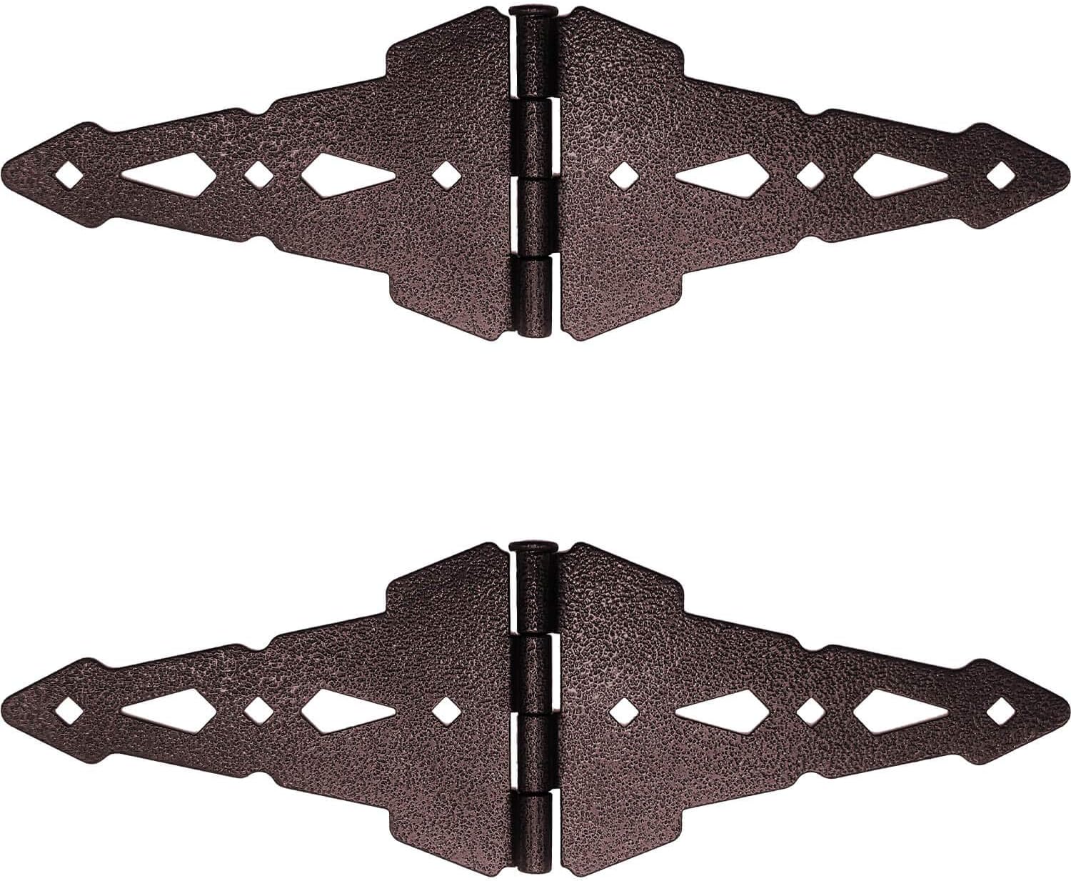 Home & Garden Western Style Wood Strap Hinges 2 Hinges Wood Fence Gate