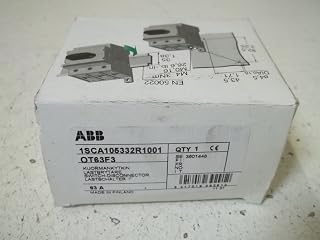 ABB OT63F3 DISCONNECTOR SWITCH, 3, 750, 63A