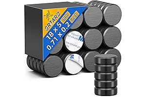 Ceramic Magnets for Crafts with Strong Adhesive Backing