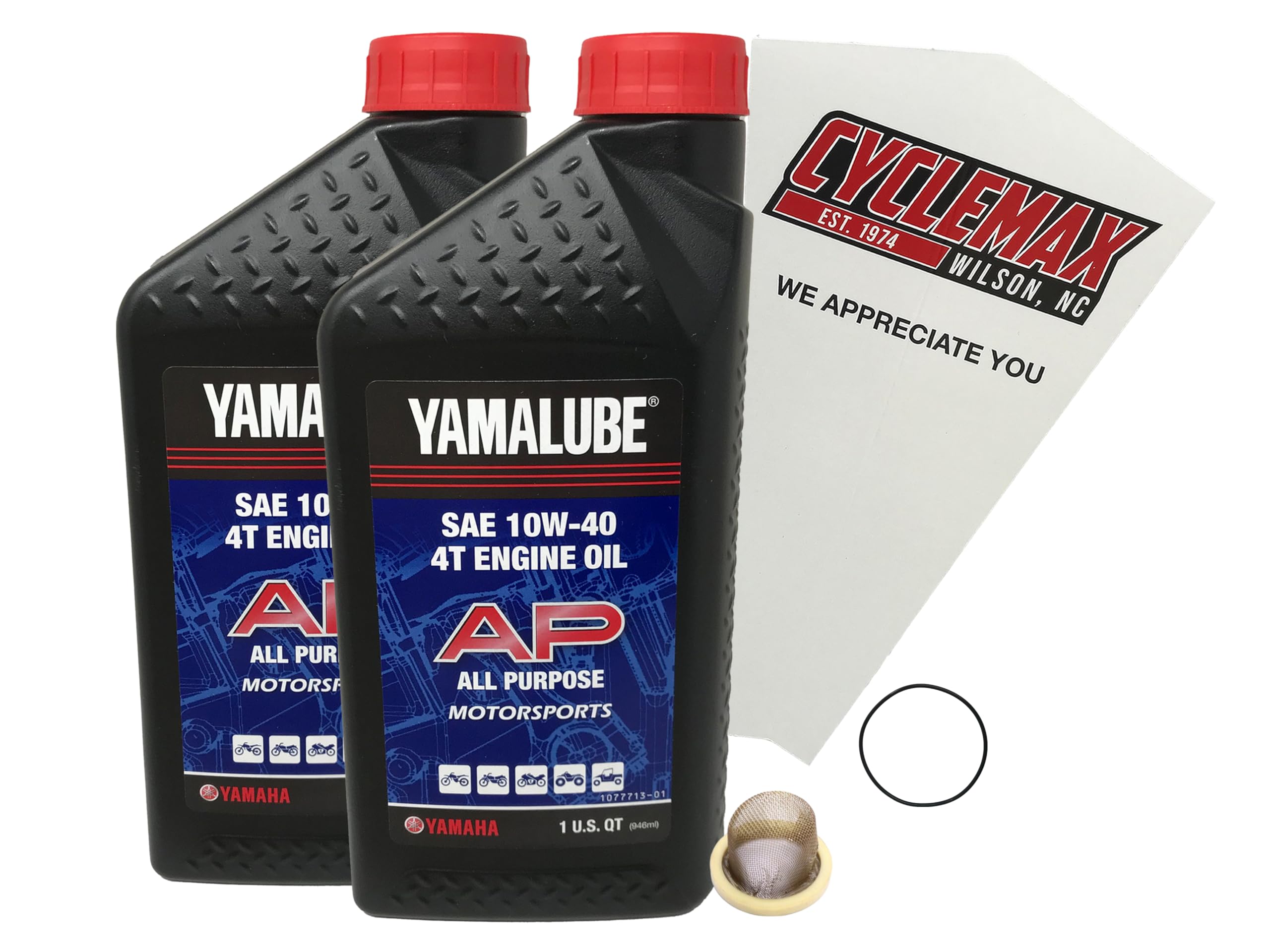 Amazon.com: CYCLEMAX Standard Yamalube Oil Change Kit Compatible