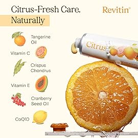Revitin Toothpaste | Fluoride-Free Prebiotic Citrus Tooth Gel | No SLS, Gluten Free, Dye Free, GMO Free, No Sweeteners | Non-Toxic, Kid Approved