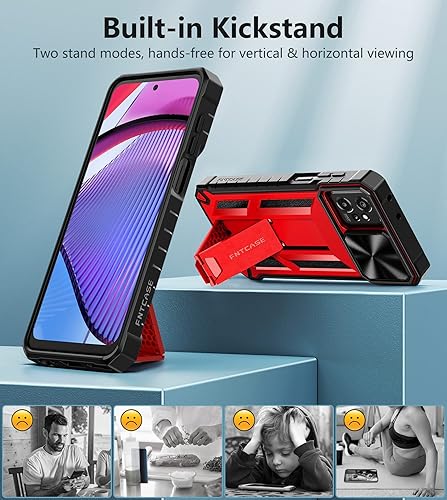 Miniatura 4 de FNTCASE for Motorola Moto G-Power-5G-2023 Case Moto G 5G 2023 Case Drop Protective Military-Grade Cellphone Cover Rugged Protection Shockproof Shell