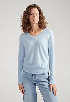 Maglione Donna In 100% Cashmere Style & Republic - Morbido Ed Elegante Per Autunno E Inverno - Foto 3