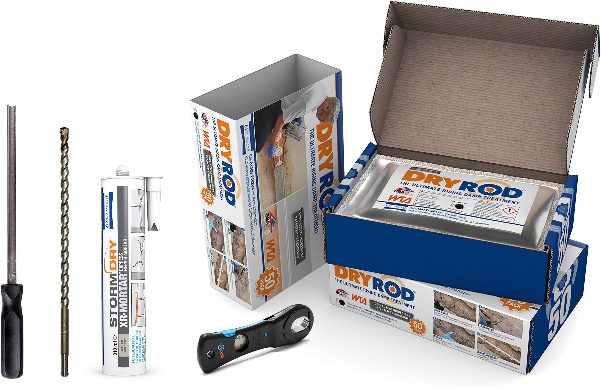 Drybase Liquid Damp Proof Membrane (5 Litre, Black) Damp Proofing