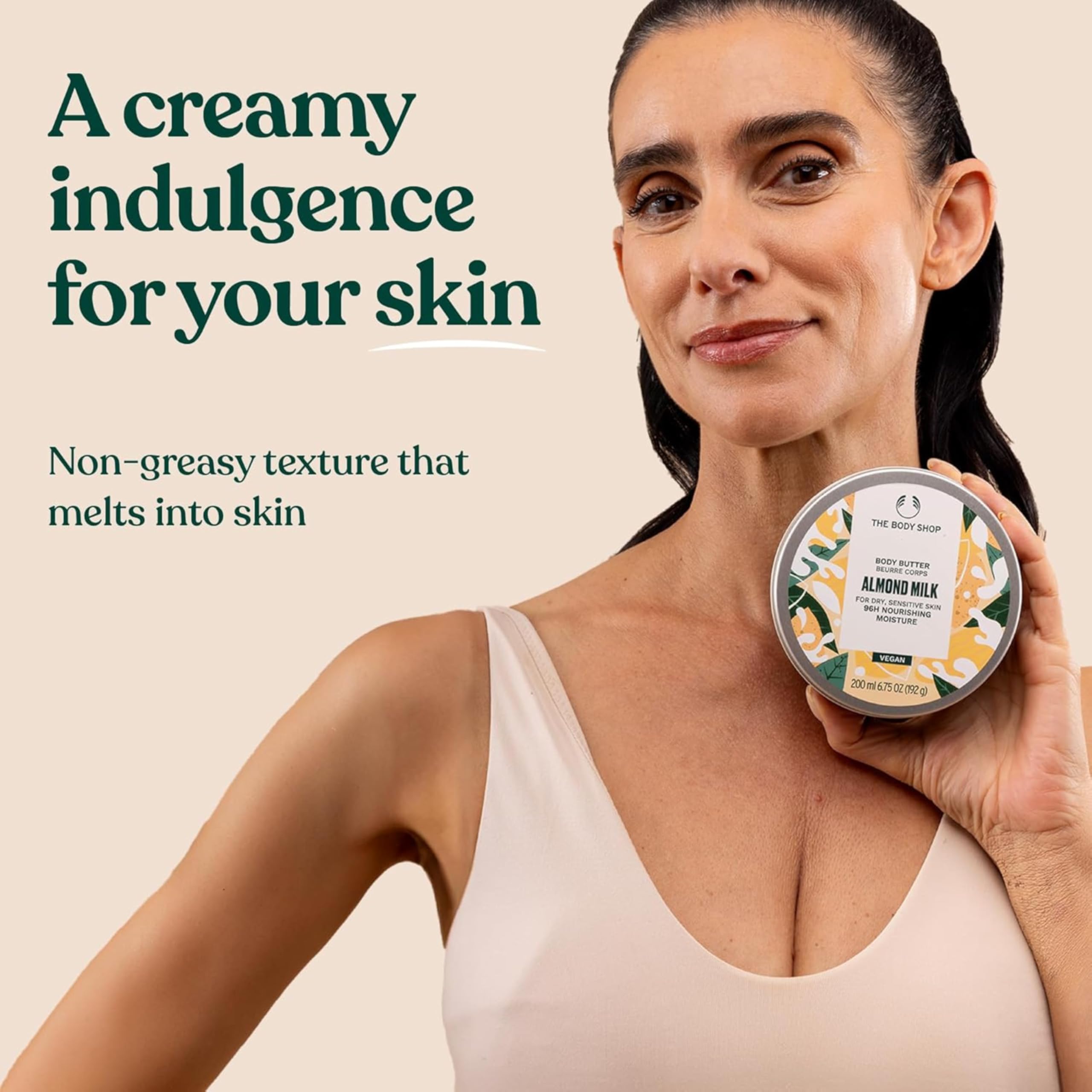 The Body Shop Almond Milk & Honey Body Butter 200 ml