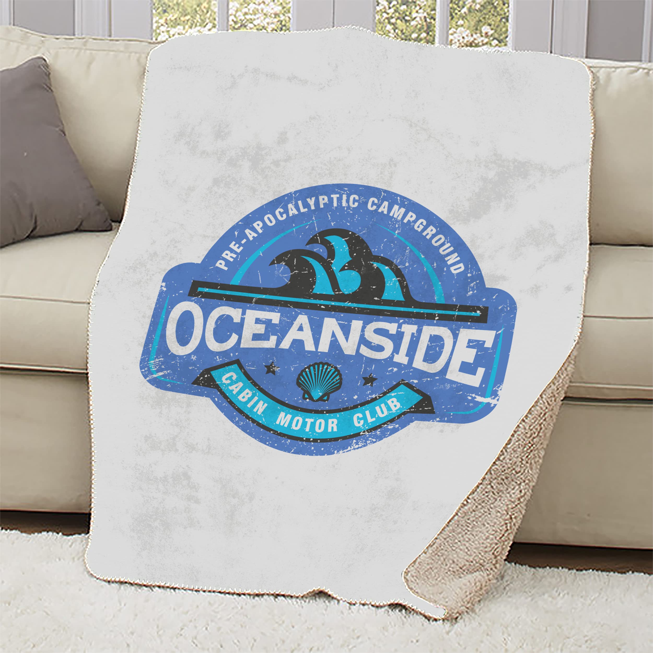 Amazon.com: The Walking Dead Oceanside Sherpa Blanket : Home u0026 Kitchen