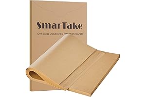 SmartTake Baking Parchment Sheets - Premium Protection for Perfect Baking