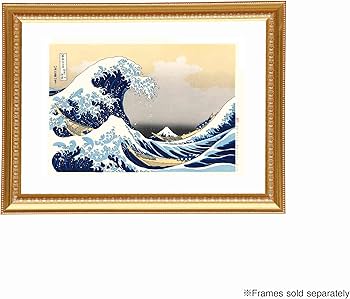 葛飾北斎　富嶽三十六景神奈川浪裏　復刻木版画 復刻木版画 葛飾北斎「冨嶽三十六景〜神奈川沖浪裏