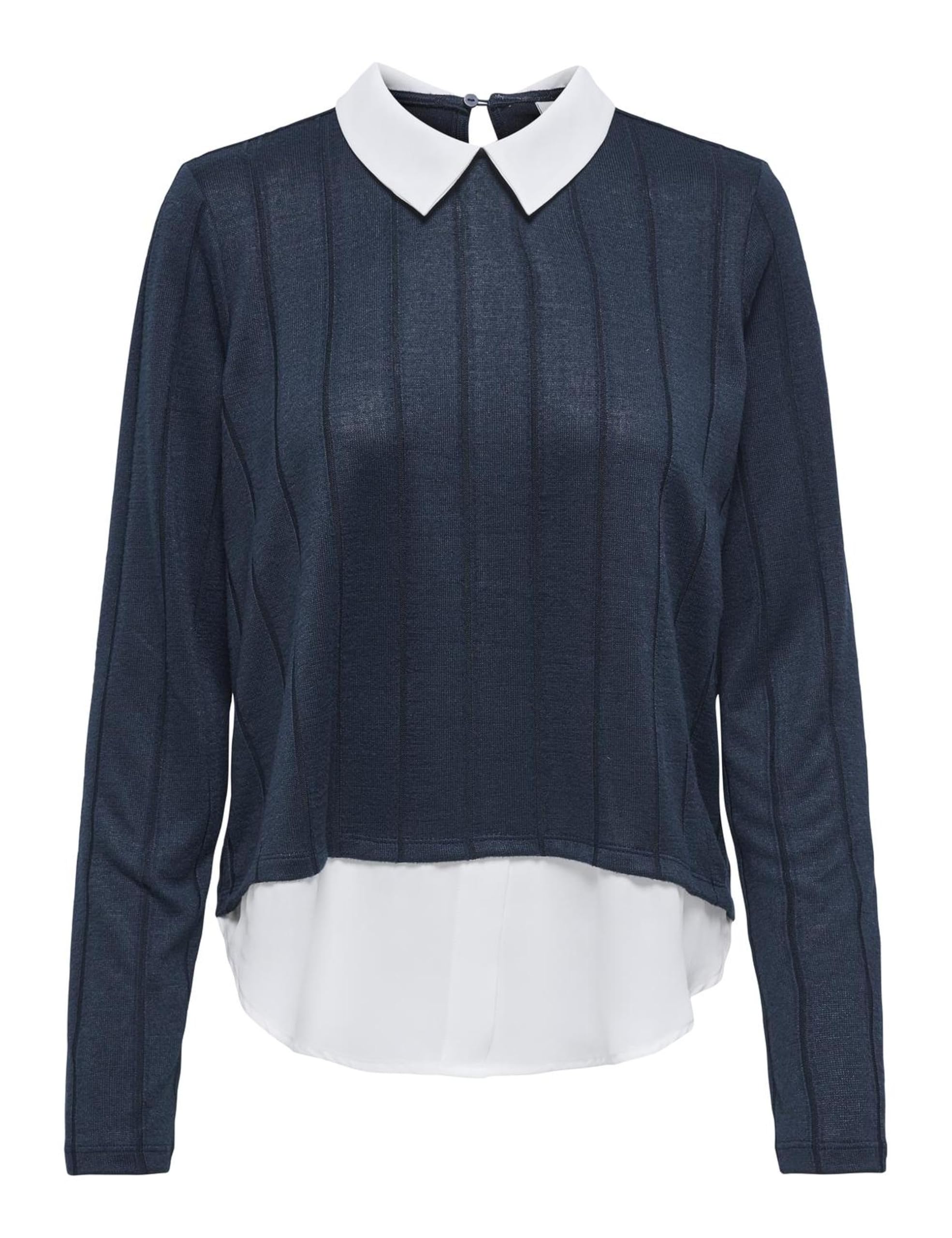 JDY Damen Jdytonsy Tiger L/S Detail Top JRS Dia