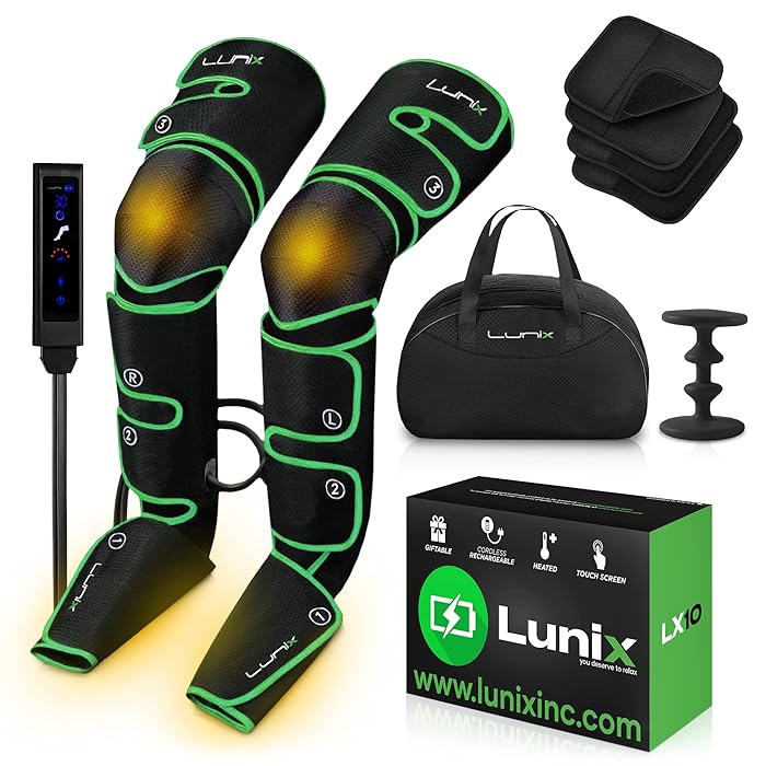 Buy Lunix LX10 Foot, Calf, Leg Air Compression Massager Machine