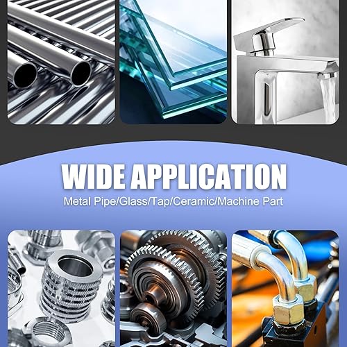 Miniatura 6 de Pegamento de metal, adhesivo epoxi de soldadura resistente de 3.4 onzas, pegamento de fundición fuerte y relleno de reparación de metal líquido para