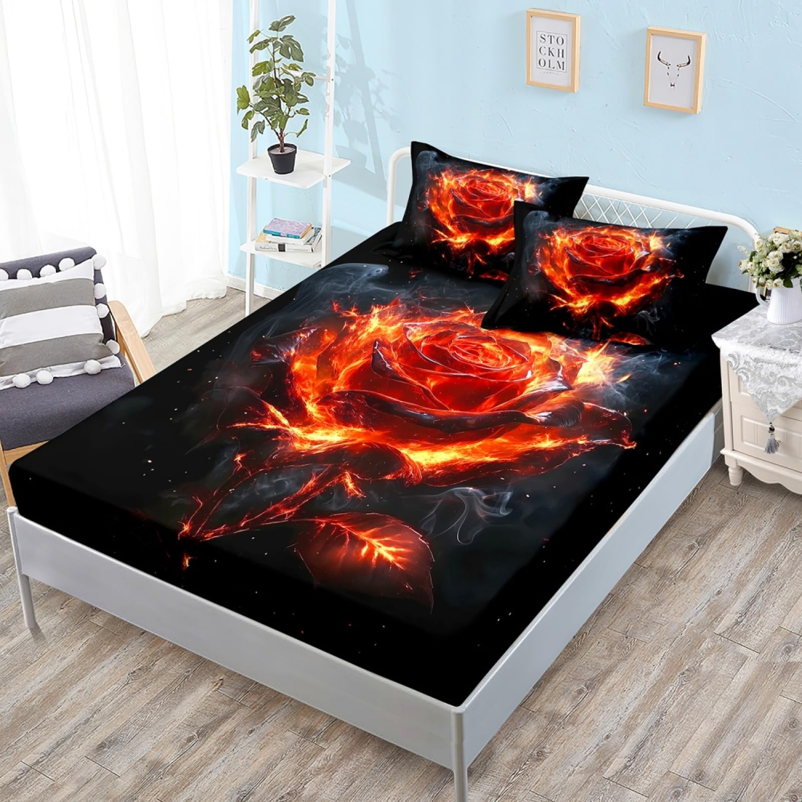 King Size Fitted Sheets Deep Fitted King Size Sheet Bedsheet 30cm Deep
