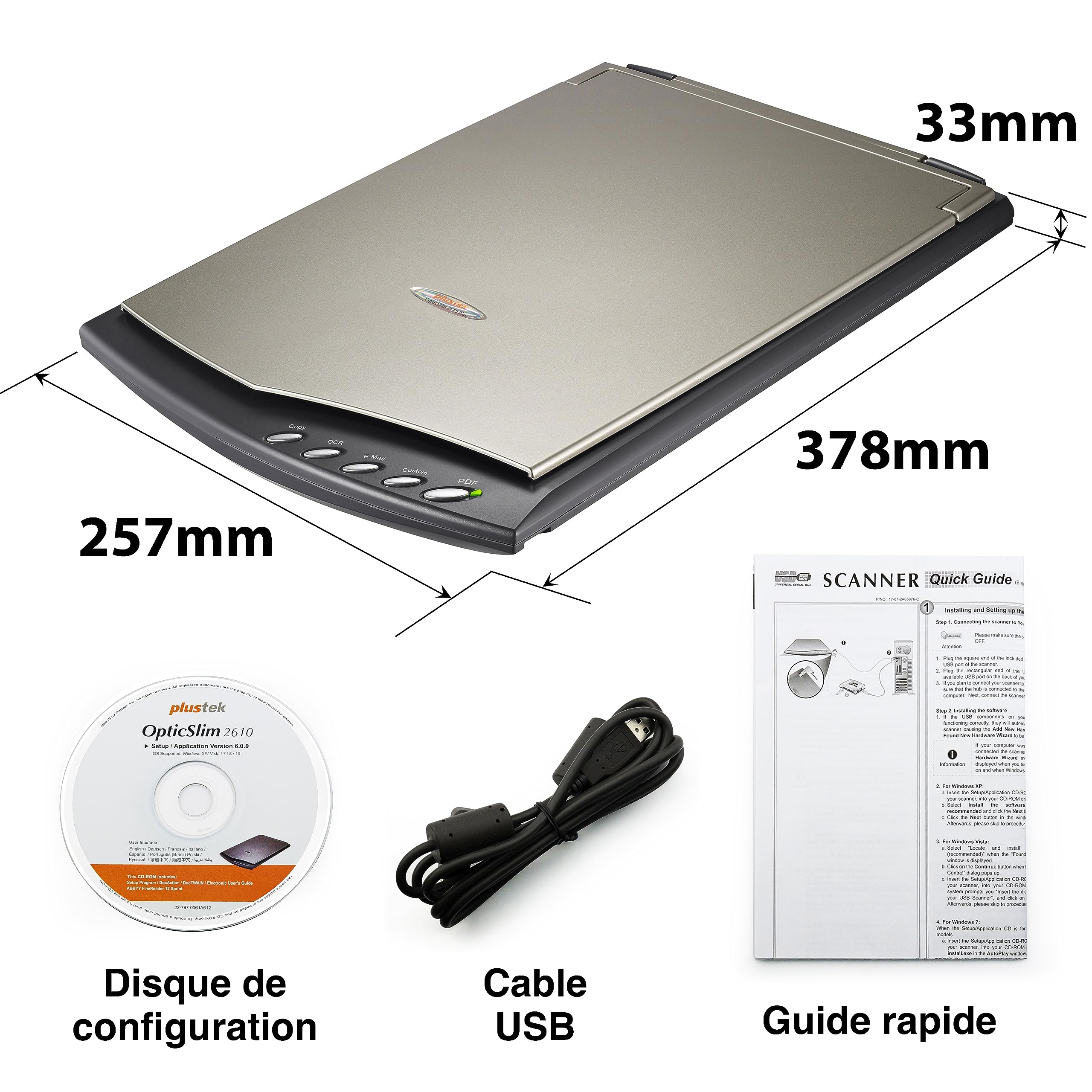 Plustek OpticSlim 2610 Plus