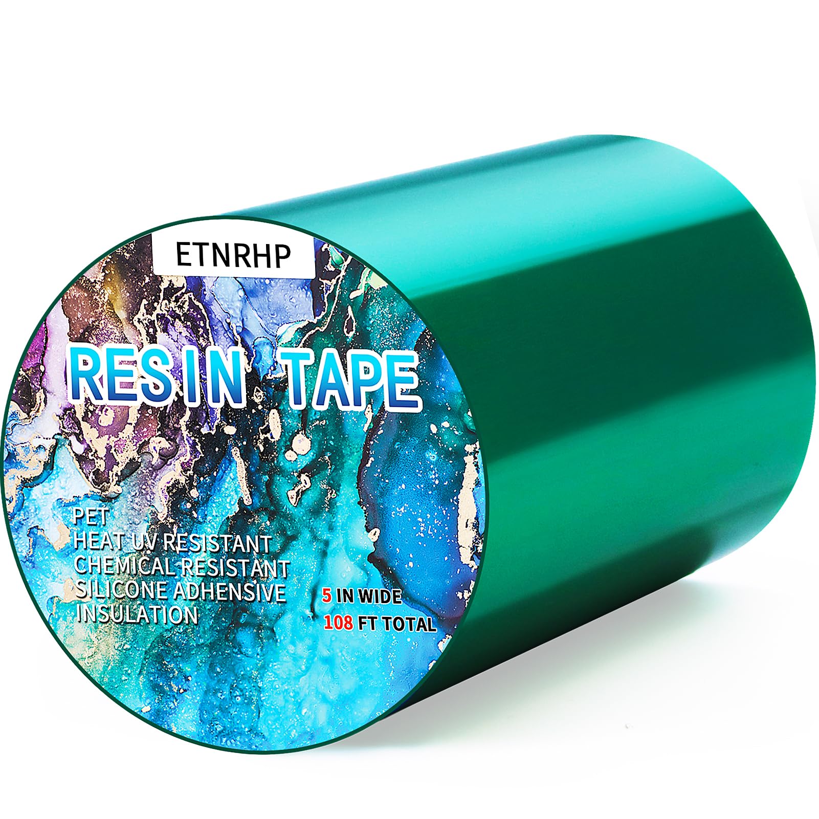 ETNRHP 850g Glue Resin Tape for Epoxy Resin Molding Silicone High Temperature Resistance Thermal Adhesive Release Epoxy Tape Easy Peeling for River