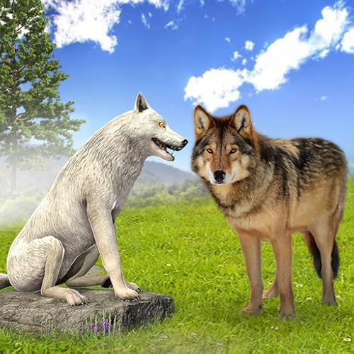 Wild Wolf Jungle Survival Simulator Game: Wolf Quest Forest Survival Expedition: Wolf's Call Wild Animal Survival Adventure Simulator Game 3D