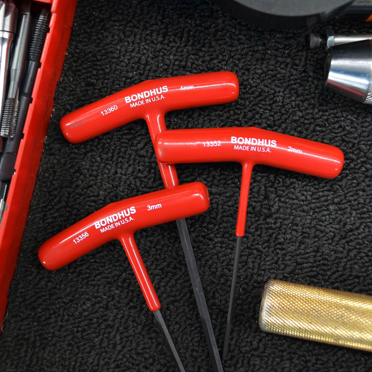 Bondhus HTX80M/S 8 Piece T-Handle Hex Key Set 2mm-10mm - View #10