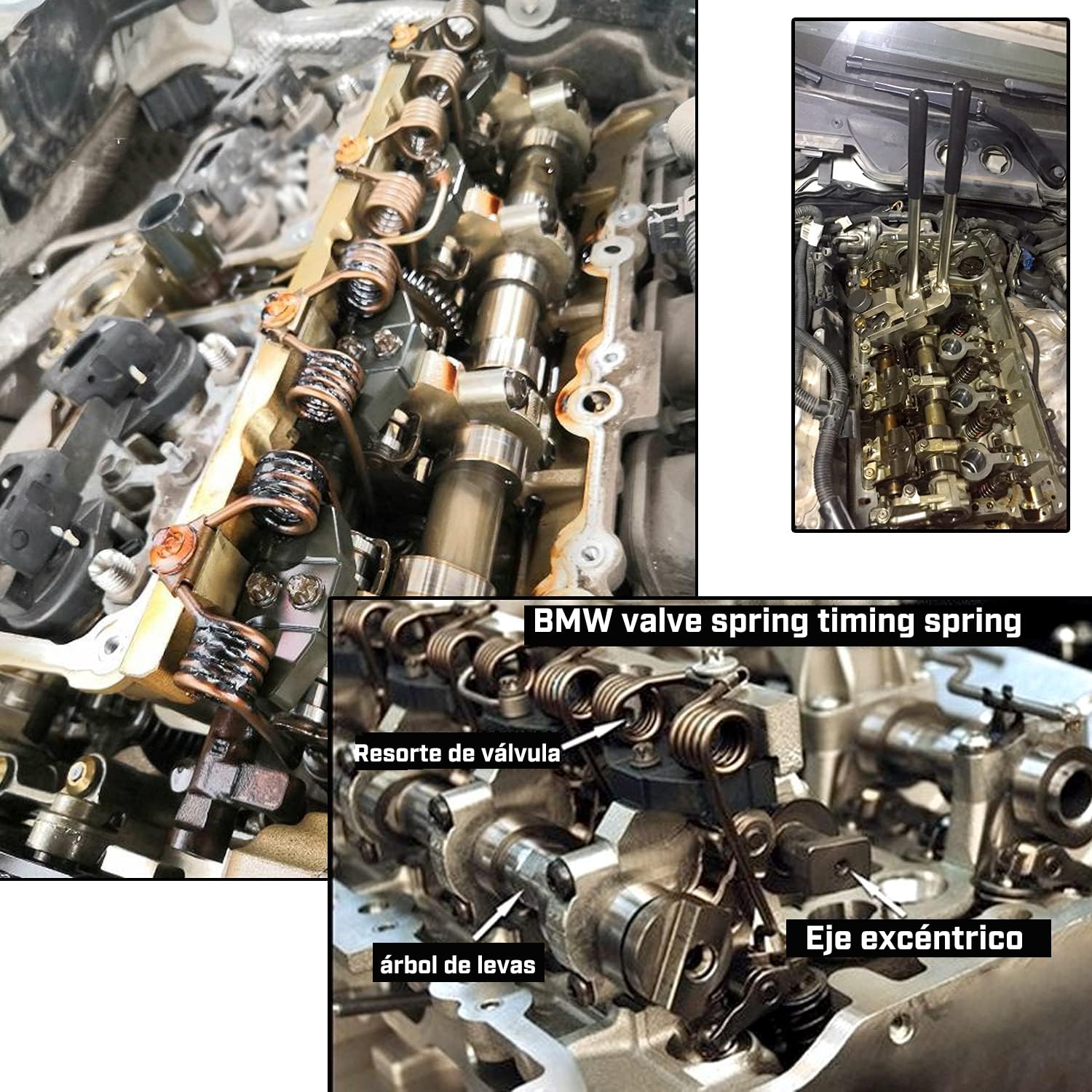 Herramienta Profesional de Montaje y Desmontaje de Muelles de Válvula | Compatible con BMW N13 N20 N26 N51 N52 N53 N54 N55