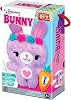 C.S. Kids Magic World DIY Personalised Bunny Sewing Kit |Frist Sewing Arts & Crafts Gifts | Educational Sewing Kit for Kids | Sew Your Own Rabbit Safety Neddle & Instruction Included
