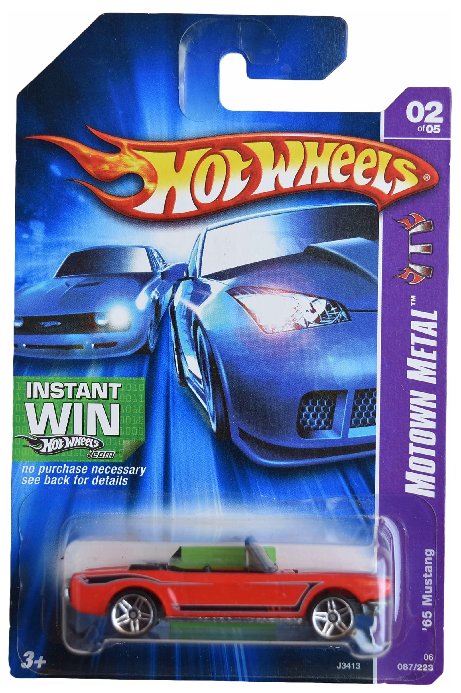 Amazon.com: Hot Wheels '65 Ford Mustang, [red] 87/223 Motown