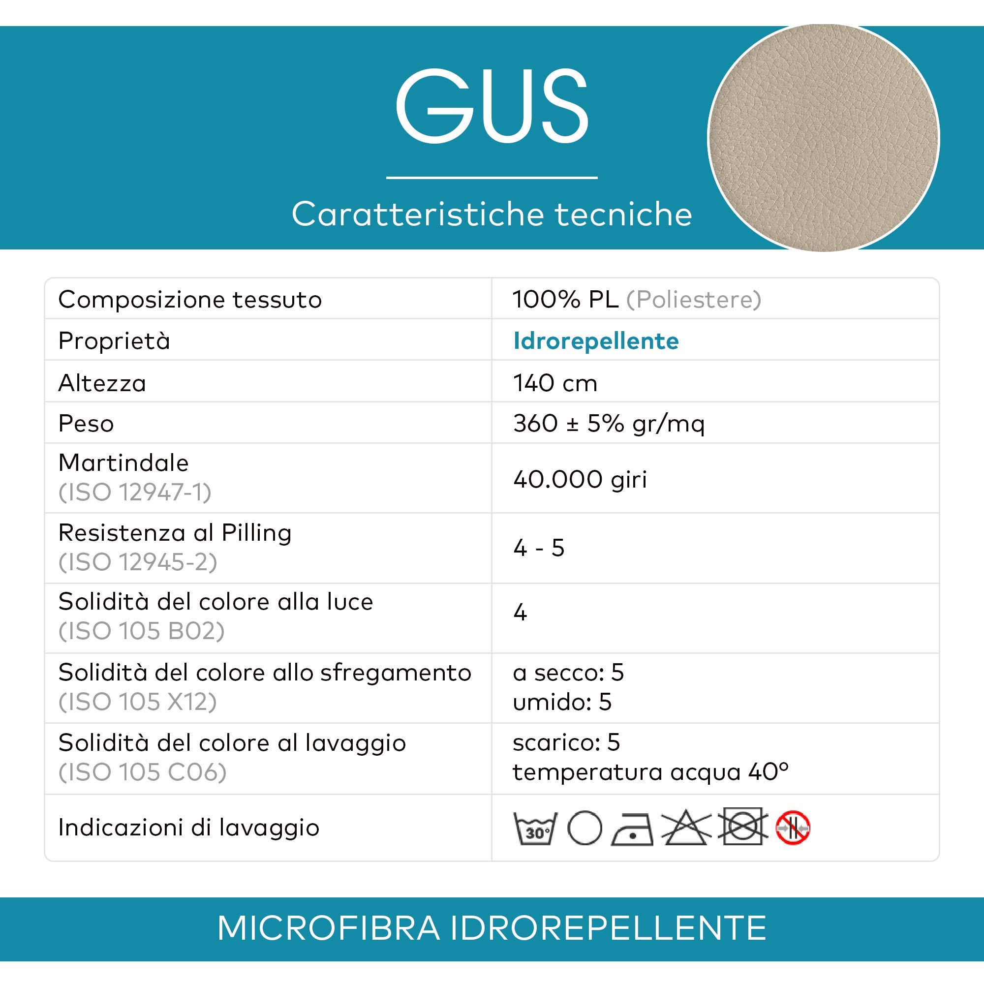 Deshome GUS - Tessuto al Metro Idrorepellente effetto Pelle per divani, cuscini, complementi d'arredo (Rosso corallo, 10 metri)