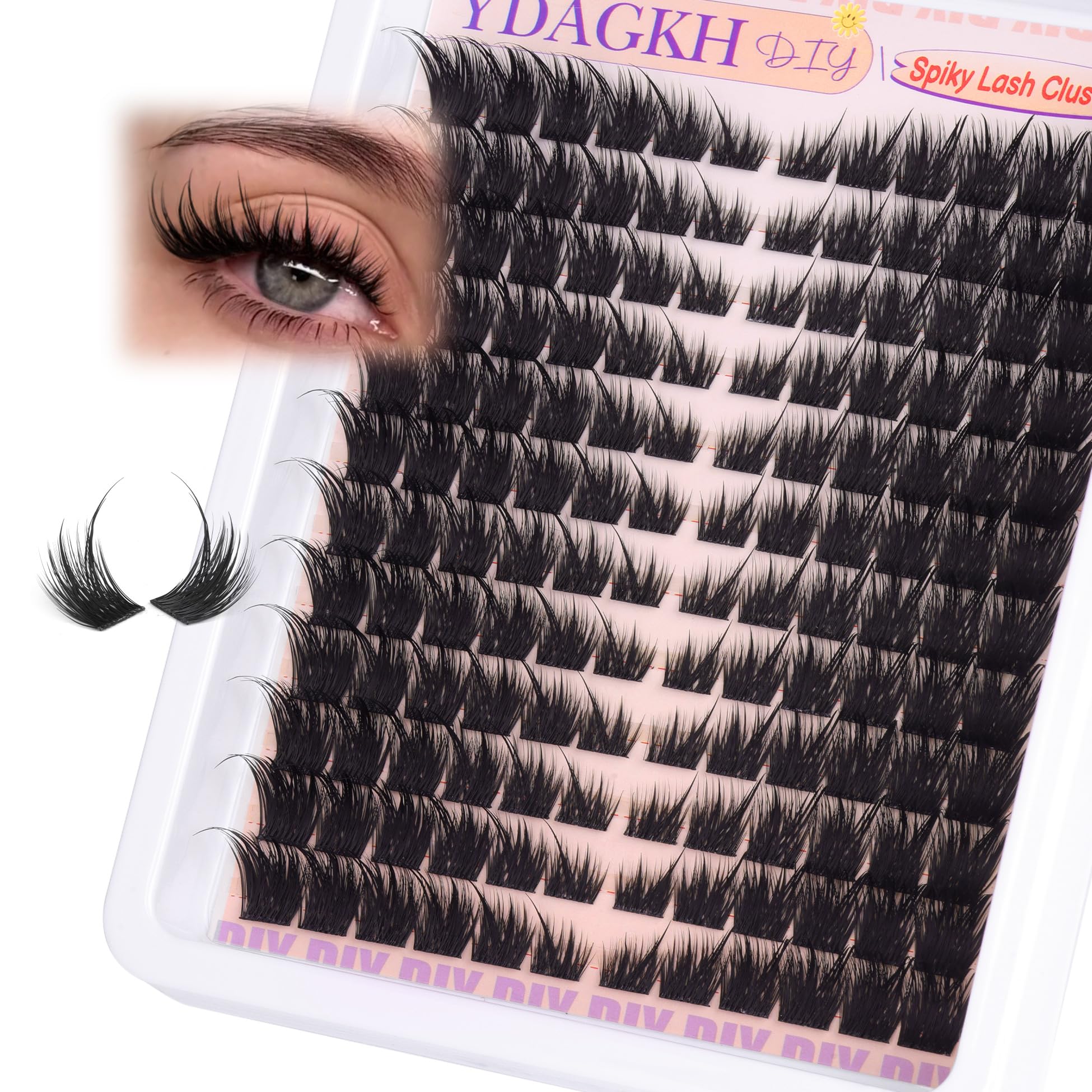Fairy Lash Clusters Cat Eye Cluster Eyelash Extensions Natural Eyelash Clusters Spiky Manga Wispy Cluster Lashes Fox Eye