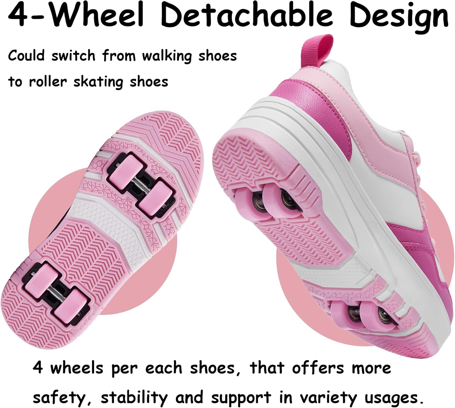 Roller Shoes Spare Parts Bundle Sale-Pink-Little Kid 3