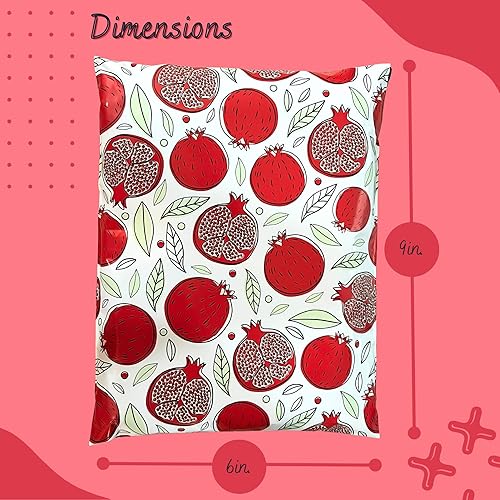 Miniatura 3 de Sobres de polietileno de 6 x 9 pulgadas, paquete de 100 sobres de envío resistentes de 2.3 mil a prueba de manipulaciones y autosellados para