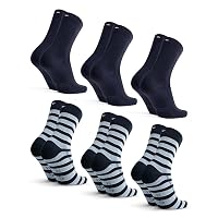 DANISH ENDURANCE 6 Paia Calze Cotone Organico Pregiato, Calzini Morbidi e Traspiranti