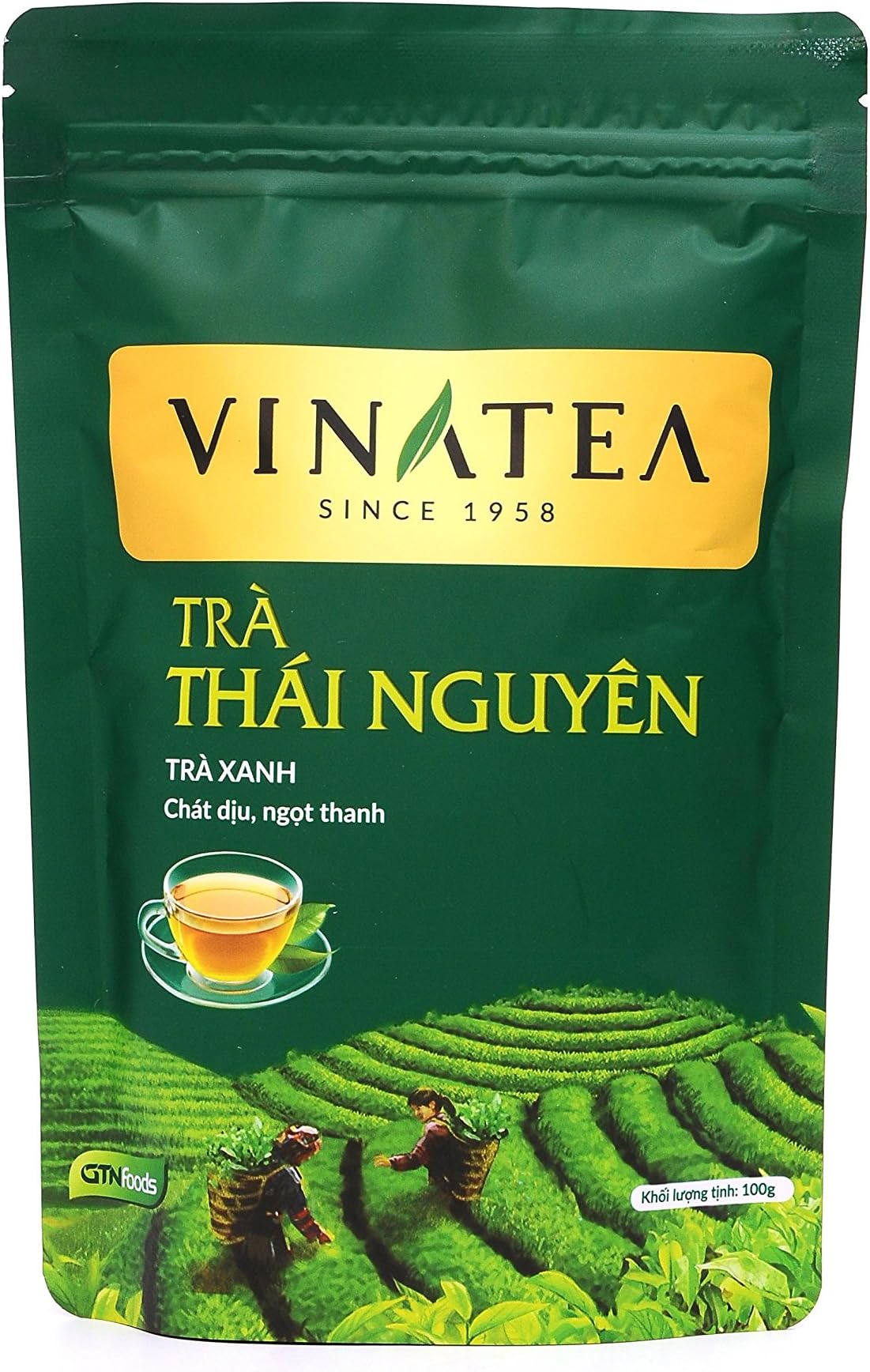 Vietnamese Vinatea Thai Nguyen Natural Green Tea – One Of The Best Tea In Vietnam