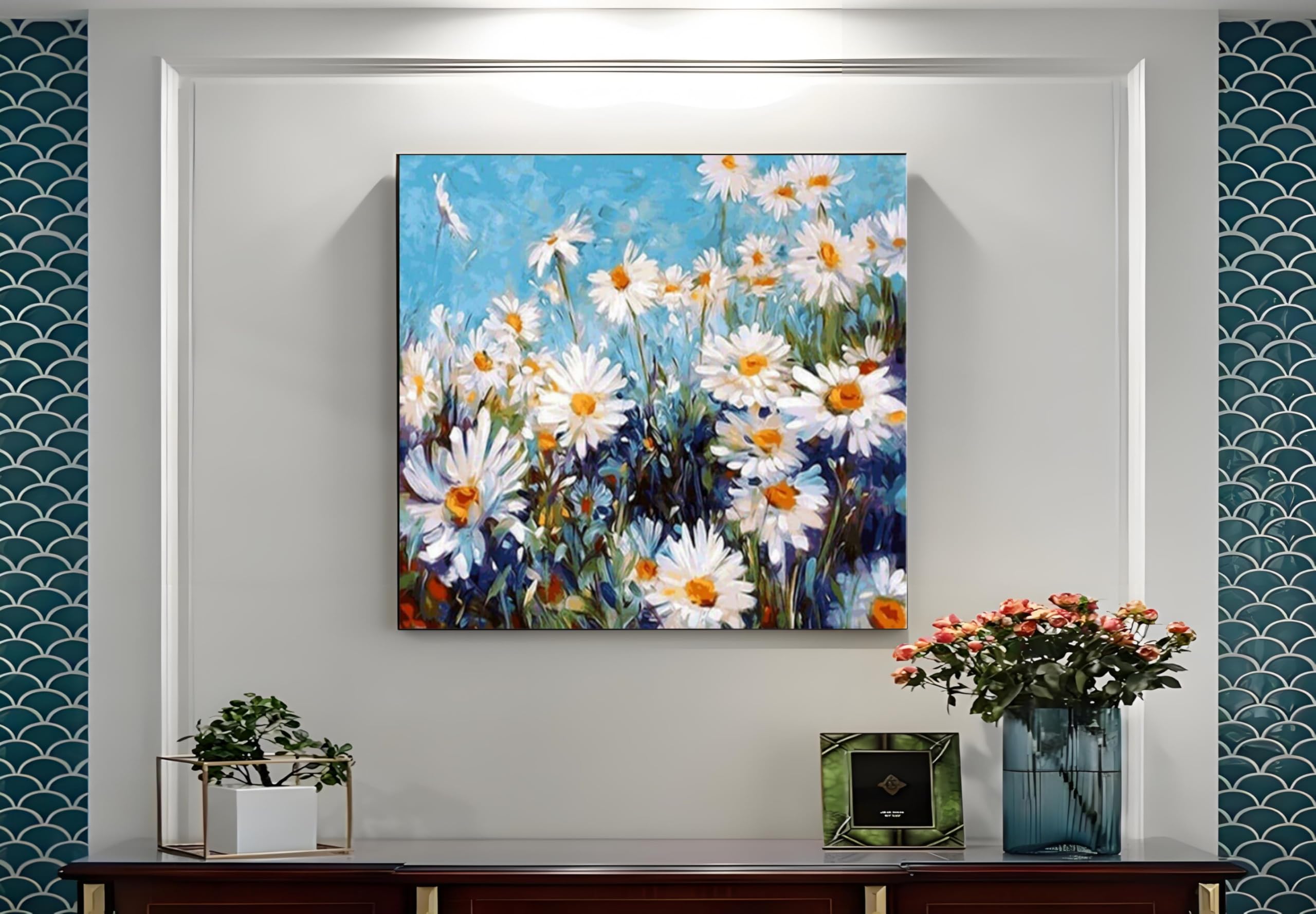 ABEUTY Dipingi Con I Numeri, Tela 40x50 Cm – Kit Pittura Ad Olio Fai Da Te Per Adulti E Principianti