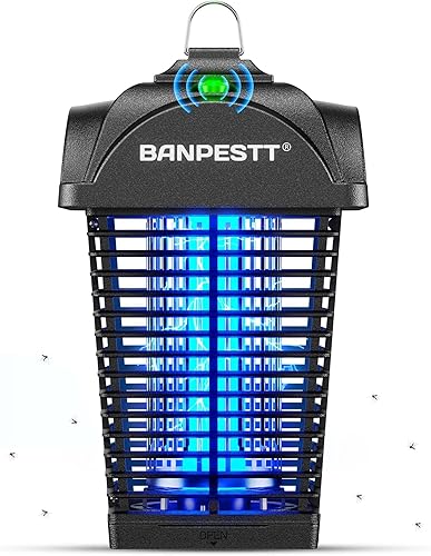 BANPESTT Exterminador de insectos para exteriores e interiores, atrapa insectos y mata mosquitos, mosquitos, polillas, hongos, control de plagas con