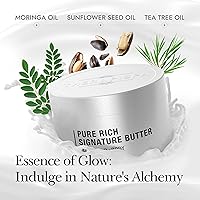 Vista 4 de THERAPISPA Mantequilla corporal rejuvenecedora: crema corporal revitalizante con manteca de karité, ceramidas, colágeno y vitamina B5 para suavizar