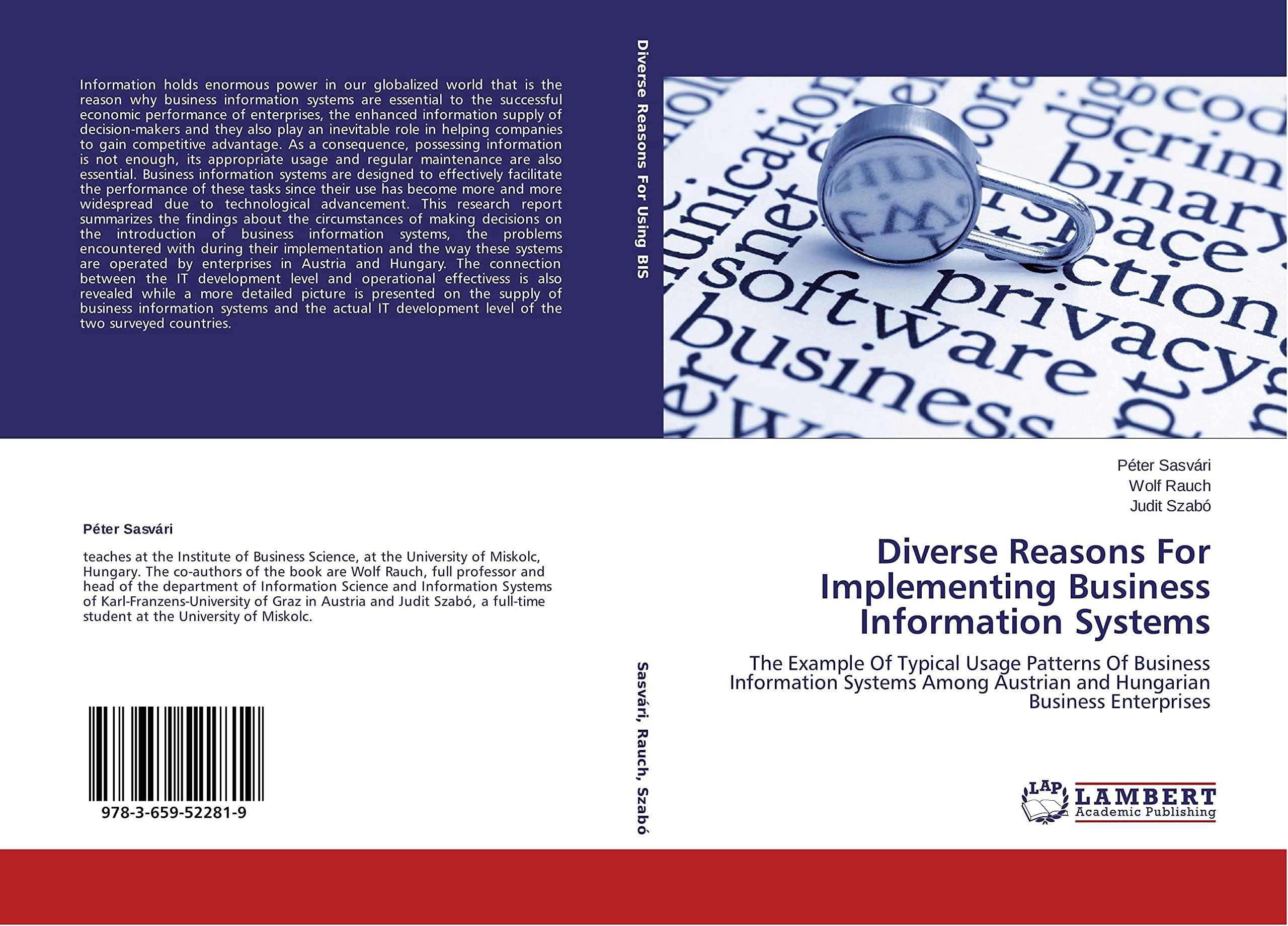 Diverse Reasons For Implementing Business Information Systems: The Example Of Typical Usage Patterns Of Business Information Systems Among Austrian and Hungarian Business Enterprises