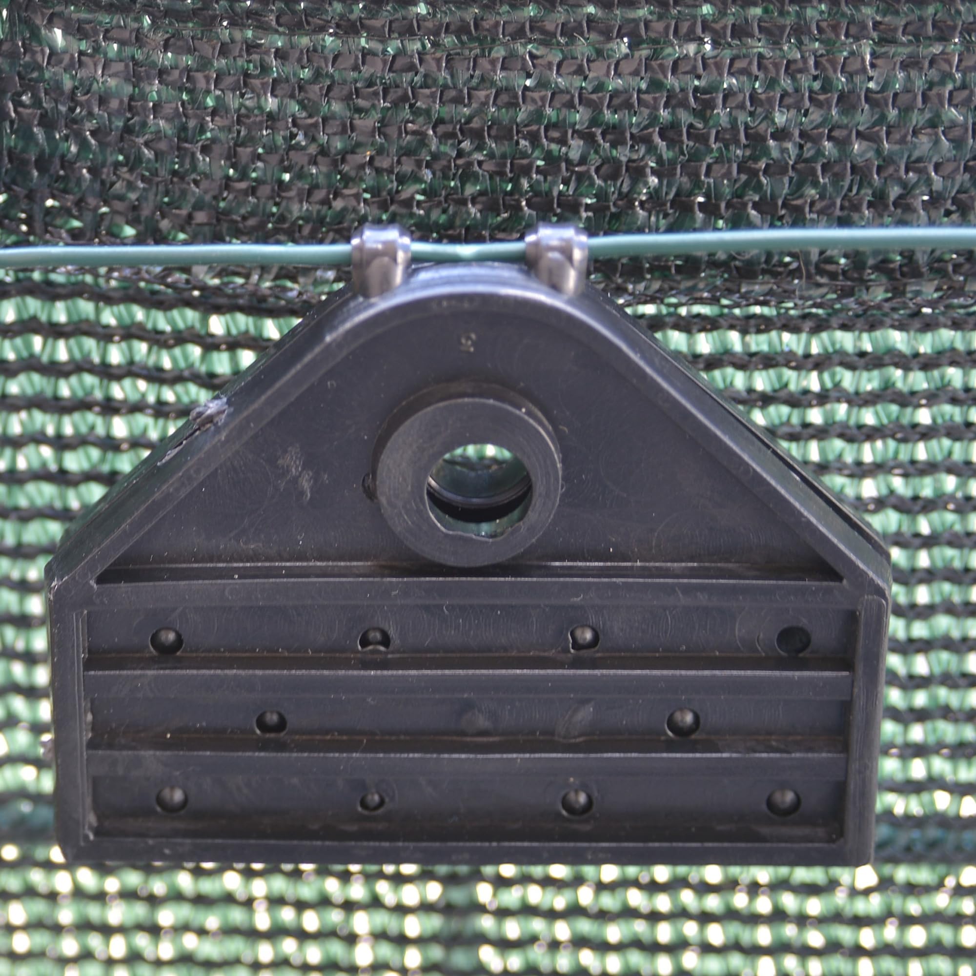 Tenax Clips Malla 5 cm (Caja de 500 Unidades) Negro, Clips para la Fijación de Las Mallas Tejidas, Apantalladoras y Sombreadoras