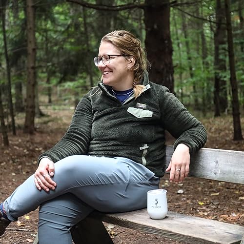 Miniatura 5 de Aquapelli Vaso de vino aislado al vacío, 12 onzas, rojo pompeyano