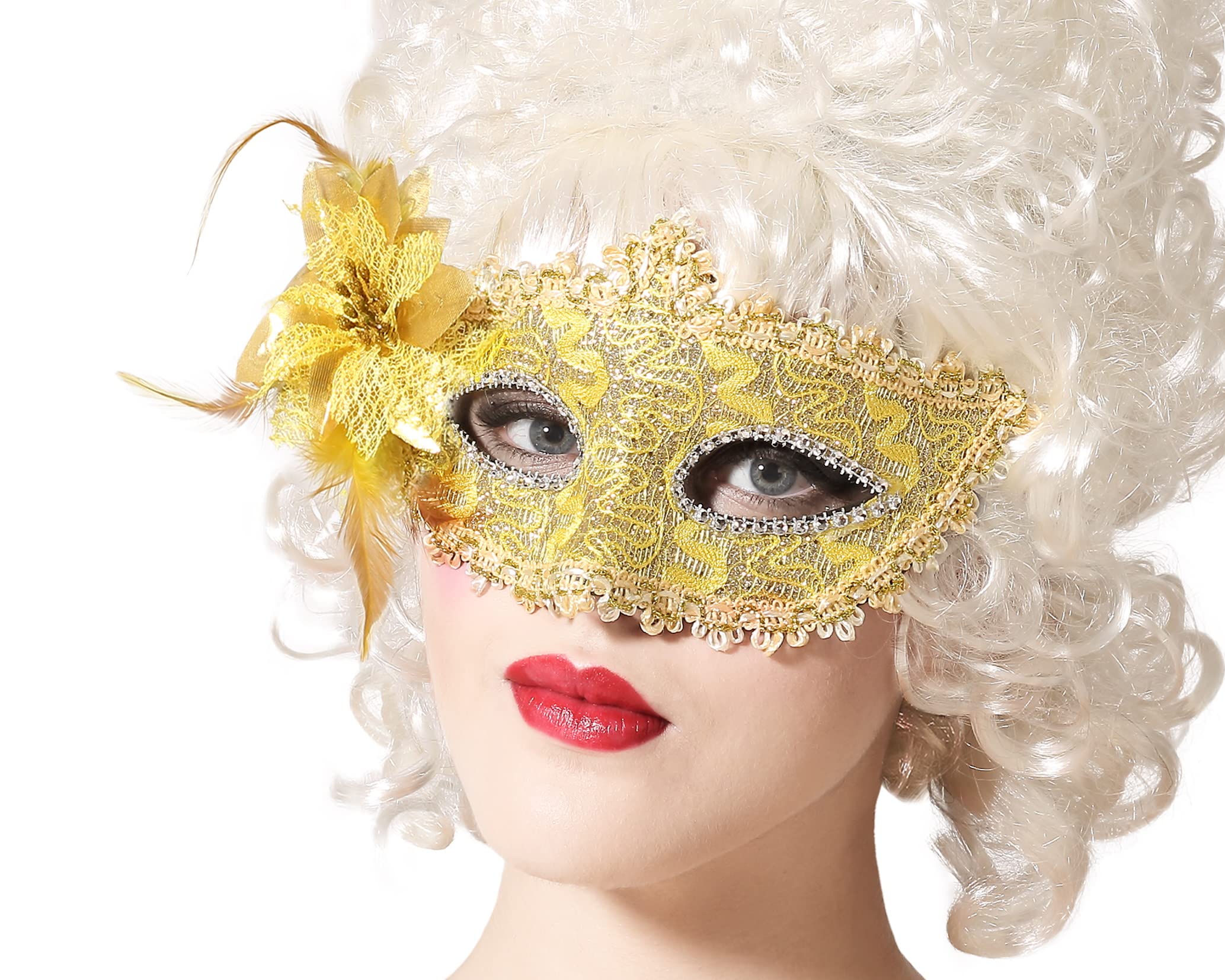 Gold Venetian Eye Mask