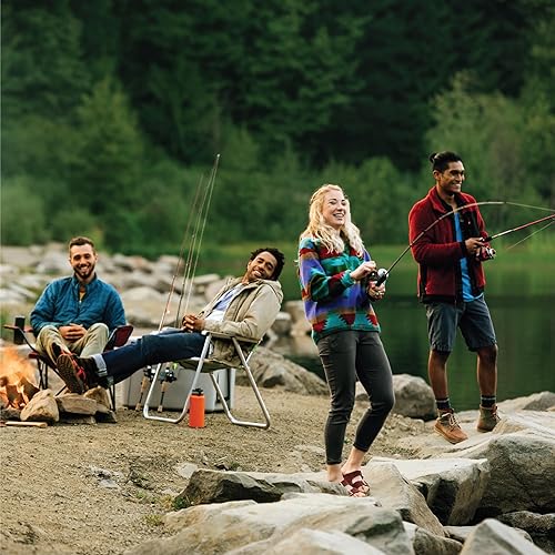 Miniatura 8 de Combo de carrete y caña de pescar Zebco 606 Big Cat Spincast, caña telescópica de 7 pies de 2 piezas, potencia medio-pesada, acción moderada-rápida,