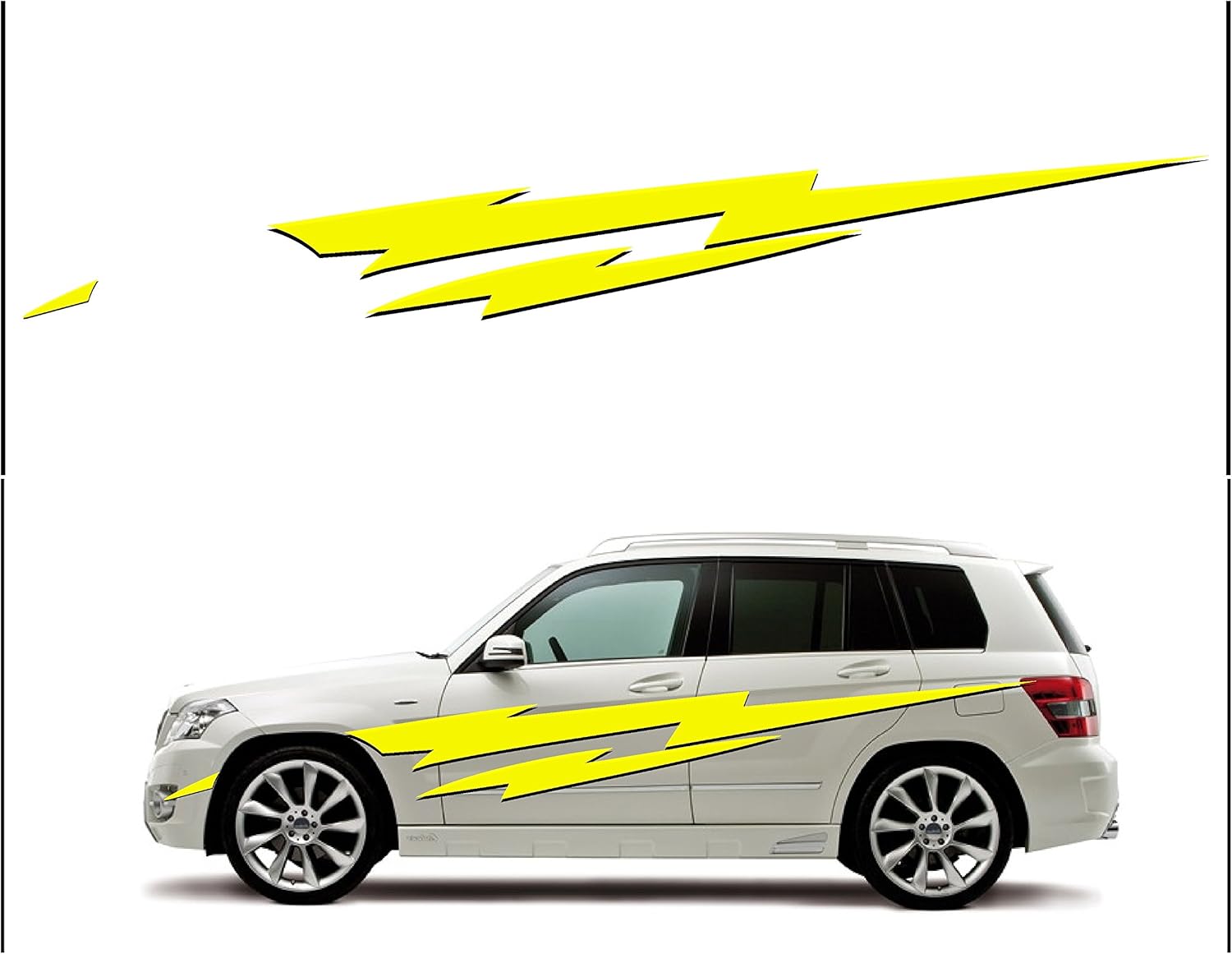 Amazon カッティングステッカー カミナリ 雷 稲妻 イナヅマ サンダー Thunder 電流 スパーク ステッカー 左 車 バイク 車 バイク Amazon カッティングステッカー カミナリ 雷 稲妻 イナヅマ サンダー Thunder 電流 スパーク ステッカー 左 車 バイク 車 バイク