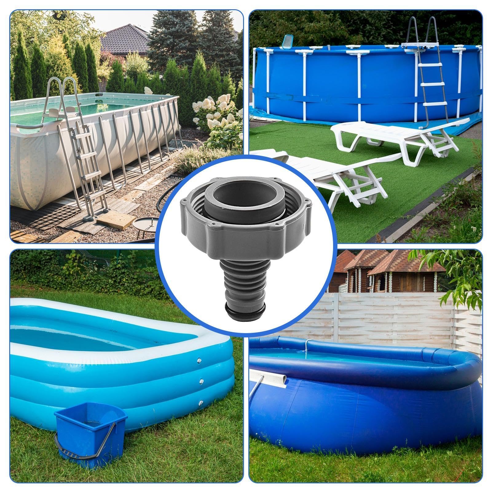 raccordi riutilizzabili in plastica piscina - Switzerland