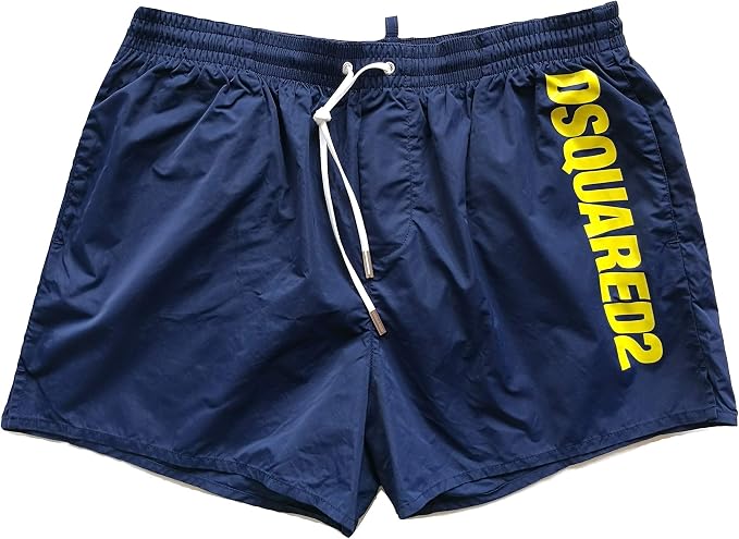 Dsquared Costume da Bagno Uomo Boxer Corto D7B642420.300 Blu Swim Short (54  it) : Amazon.it: Abbigliamento