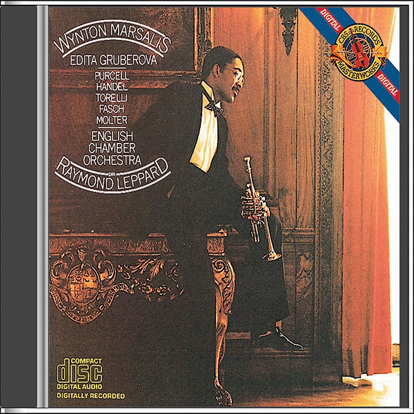 Baroque Music [Audio CD] Marsalis/ Wynton / Gruberova / Leppard /; Various Artists; Marsalis/Gruberova; Leppard/English Chamber Orch and Marsalis, Wynton