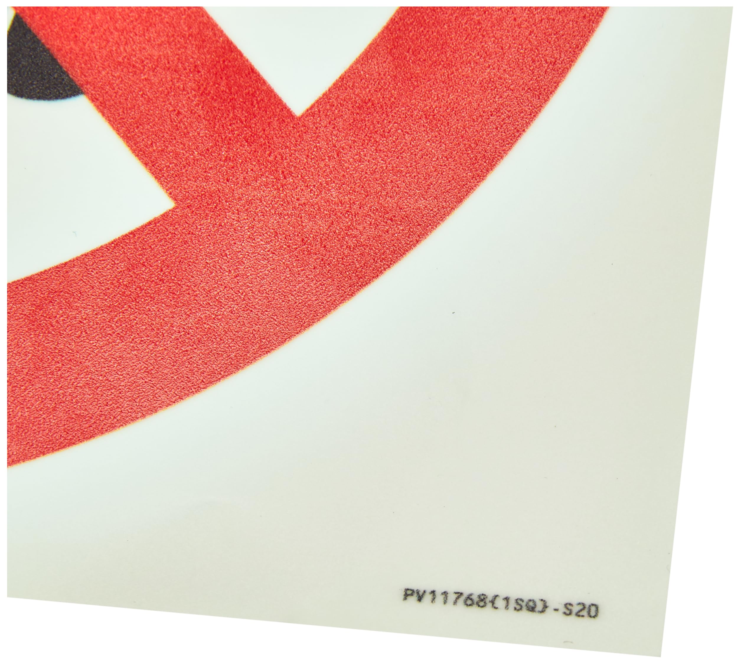 P917 Prohibition: No headphones Sign - 200x200mm - S20, Red/White - Image 3
