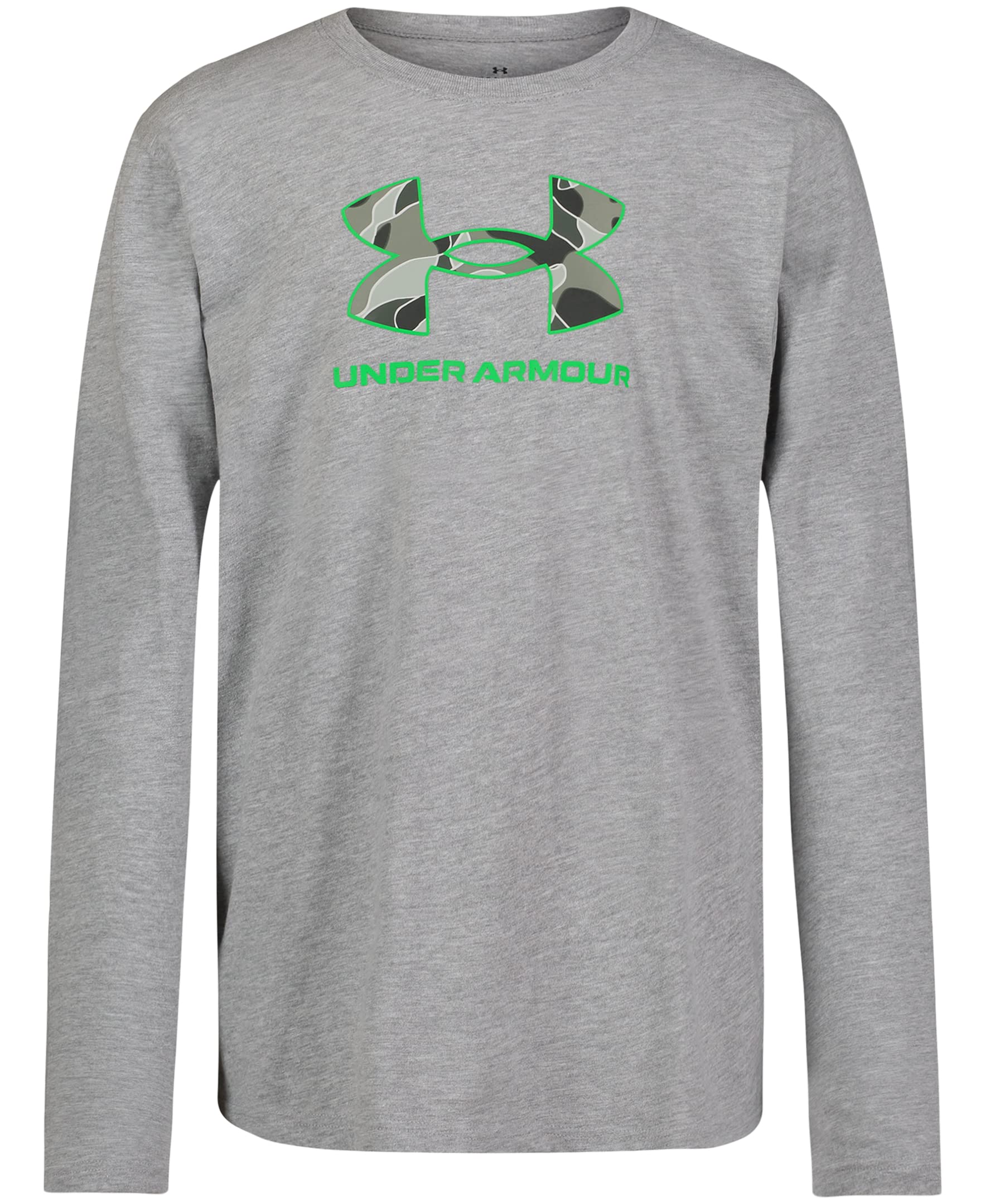 Under Armour Boys Long Sleeve Shirt, Crewneck, Lightweight and Breathable
